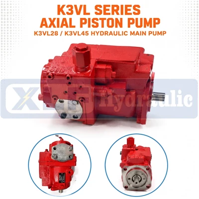 K3VL serie aksial stempelpumpe K3VL28/ K3VL45 hydraulisk hovedpumpe